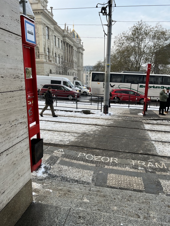 Přechody v ulici Legerova