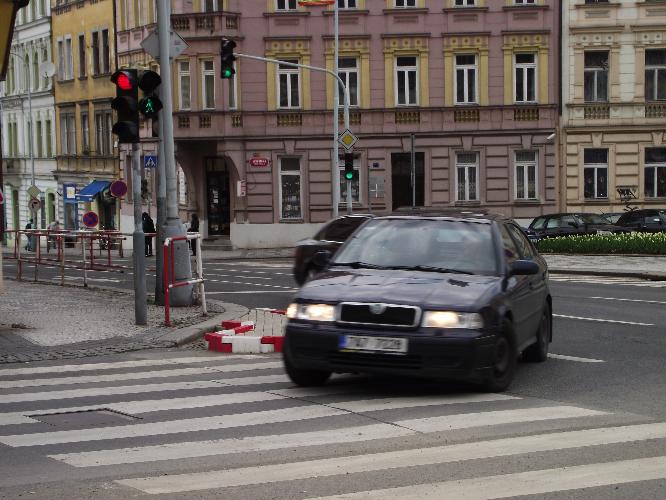 Úprava křižovatky Prokopova/Rokycanova