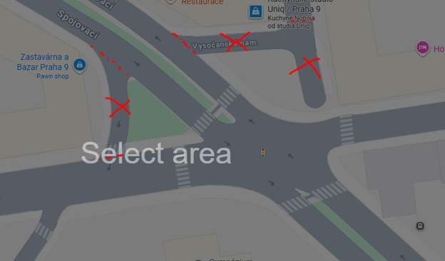 Vysočanské náměstí je těžce prostupné