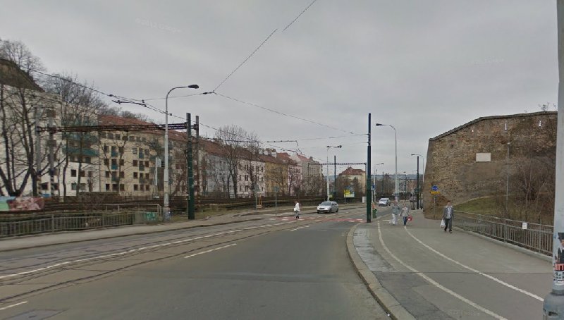 Chybějící přechod Na Slupi