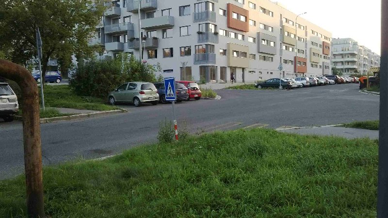 Chybějící trvalý přechod pro chodce