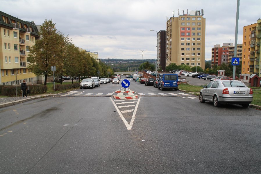 Další nebezpečný přechod v ul. Wassermannova