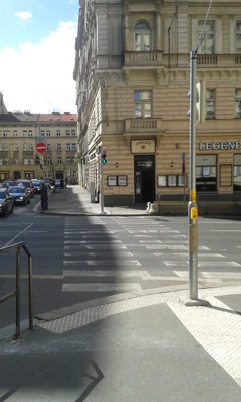 Bariérový přechod přes Legerovu