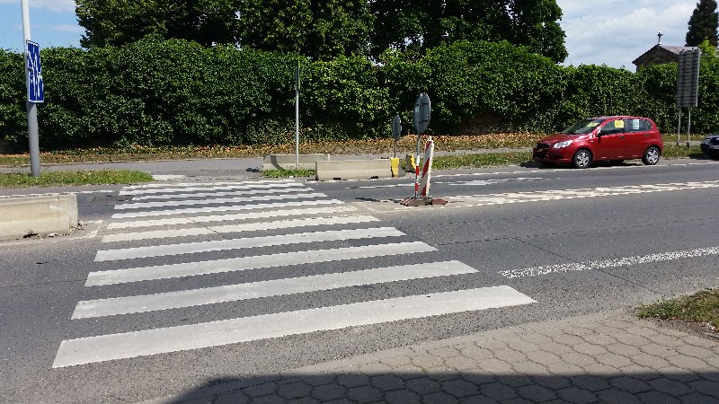 Nepřehledný přechod pro chodce