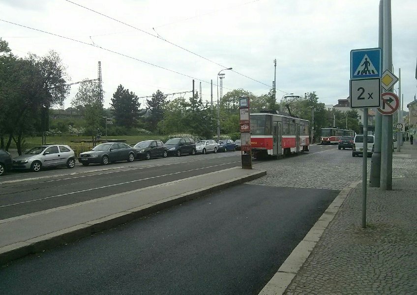 Plzeňka 2x žádný přechod