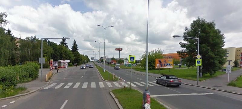 Nebezpečný přechod v ulici Prosecká 
