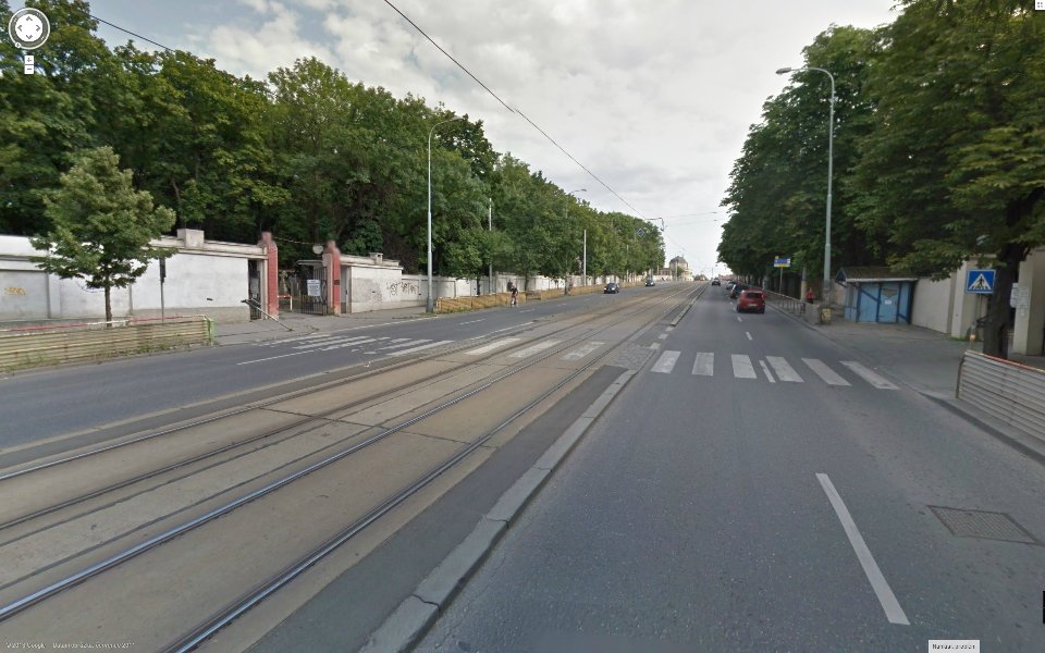 Ostrůvky  pro  chodce  v  ul. J.Želivského