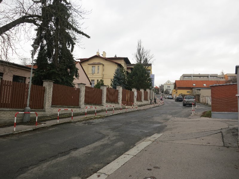 Dopravní situace v okolí ZŠ a MŠ sv. Augustina, Hornokrčská ul.