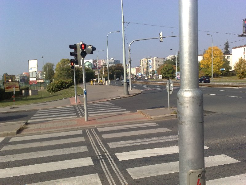Nefunkční signalizace pro slepce