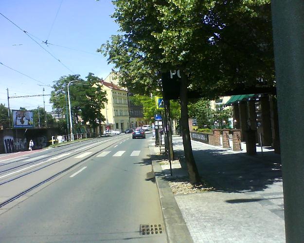 Špatně viditelná značka-nebezpečný přechod