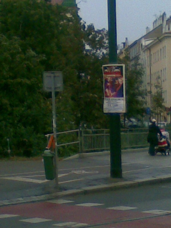 Svislá značka - k ničemu