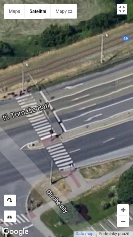 Křižovatka Terno Zlín