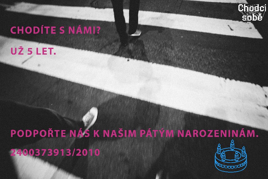 Podpořte nás k našim pátým narozeninám!