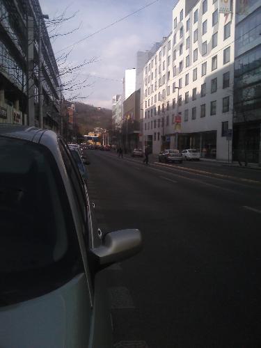 Chybějící přechod na Radlické ulici