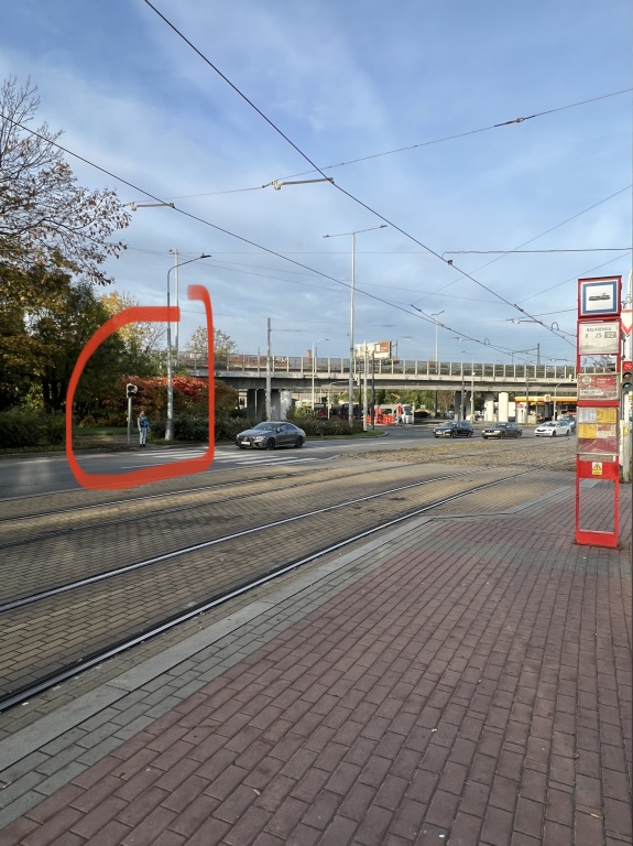Krátký interval semaforu pro chodce 