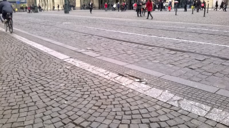 Pojezdový pruh pro cyklisty 